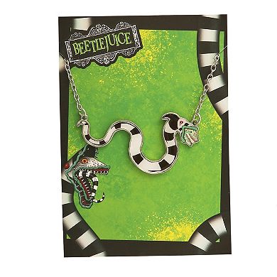 Beetlejuice Sandworm Pendant Necklace for Women Official License