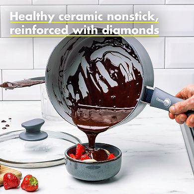 GreenPan Dover PFAS-Free Healthy Ceramic Nonstick 2-Quart Saucepan