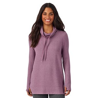Women's Cuddl Duds® Ultra Cozy Long Sleeve Cowl Neck Tunic