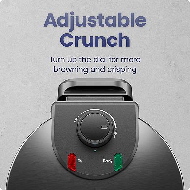 Chefman Belgian-Style Rotating Waffle Maker