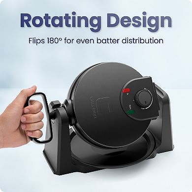 Chefman Belgian-Style Rotating Waffle Maker