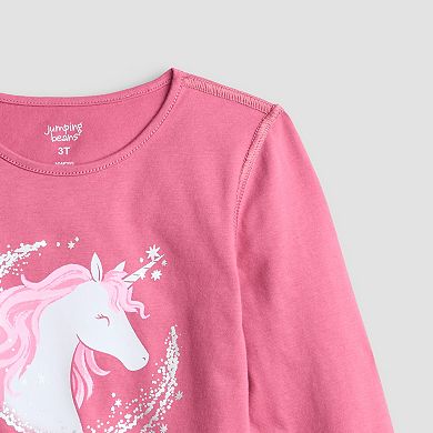Toddler & Girls 4-12 Jumping Beans® Sensory Adaptive Long Sleeve Tee