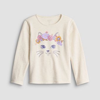 Toddler & Girls 4-12 Jumping Beans® Sensory Adaptive Long Sleeve Tee