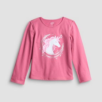 Toddler & Girls 4-12 Jumping Beans® Sensory Adaptive Long Sleeve Tee