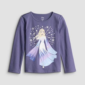 Toddler & Girls 4-12 Disney's / Jumping Beans® Elsa Sensory Adaptive Graphic Long Sleeve Tee