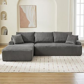 Left-Facing Chaise 106 in Modular Sectional Sofa