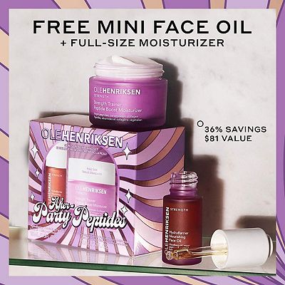 OLEHENRIKSEN After Party Peptide Skincare Set for Plumping Hydration