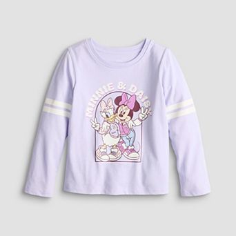 Toddler & Girls 4-12 Jumping Beans® Disney's Adaptive Minnie & Daisy Long Sleeve Tee