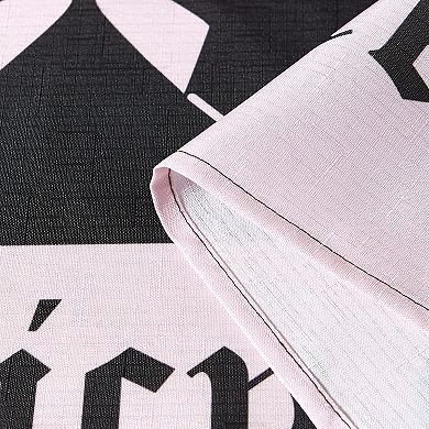 Juicy Couture Bow Trellis Shower Curtain with Hooks