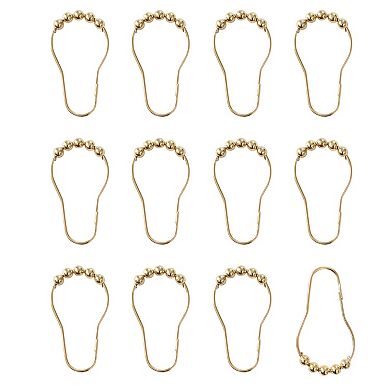 Juicy Couture Leopard Shower Curtain with Hooks