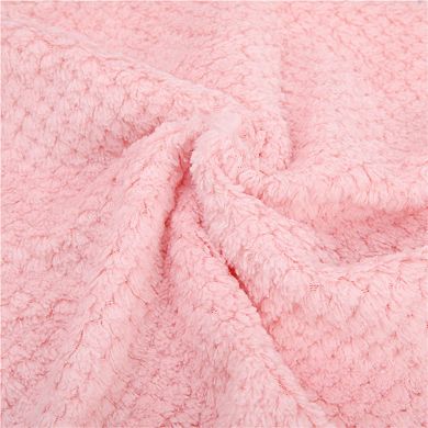 Textured Cleaning Dishcloths 6 Pack Reusable Absorbent Hanging Loop Design