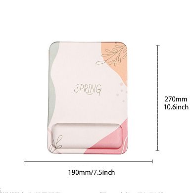 Ergonomic Mouse Pad with Memory Foam Wrist Support and Non Slip Base