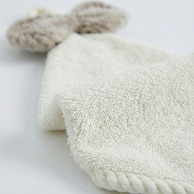 Soft Absorbent Hanging Hand Towels with Bow Detail Reusable Cleaning Cloth 2 Pack