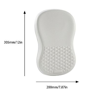 Ergonomic Thickened Mouse Pad with Wrist Support and Anti Slip Base