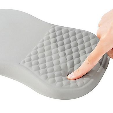Ergonomic Thickened Mouse Pad with Wrist Support and Anti Slip Base