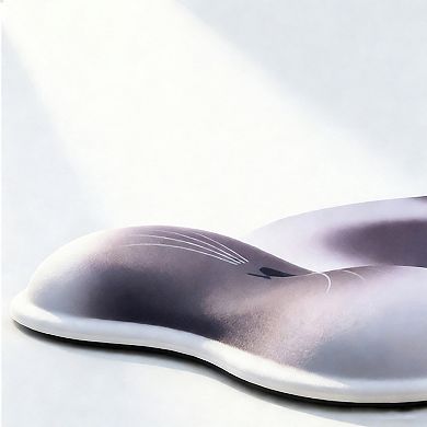 Cute Cat Mouse Pad With Soft Wrist Support And Non Slip Base