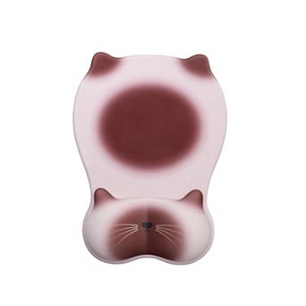 Cute Cat Mouse Pad With Soft Wrist Support And Non Slip Base
