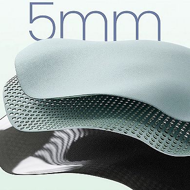 Gradient Color Ergonomic Memory Foam Mouse Pad With Wrist Support