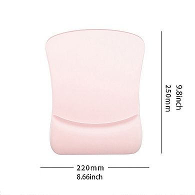 Ergonomic Memory Foam Wrist Support Mouse Pad with Non Slip Base