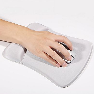 Ergonomic Memory Foam Wrist Support Mouse Pad with Non Slip Base