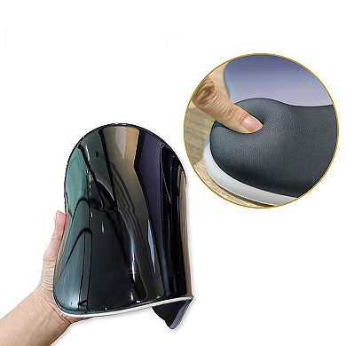 Ergonomic Wrist Support Mouse Pad With Gel Cushion And Non Slip Base