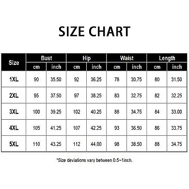 Women's Plus Size One-Piece Swimsuit V Neck Crisscross Back Tummy Control Bathing Suit