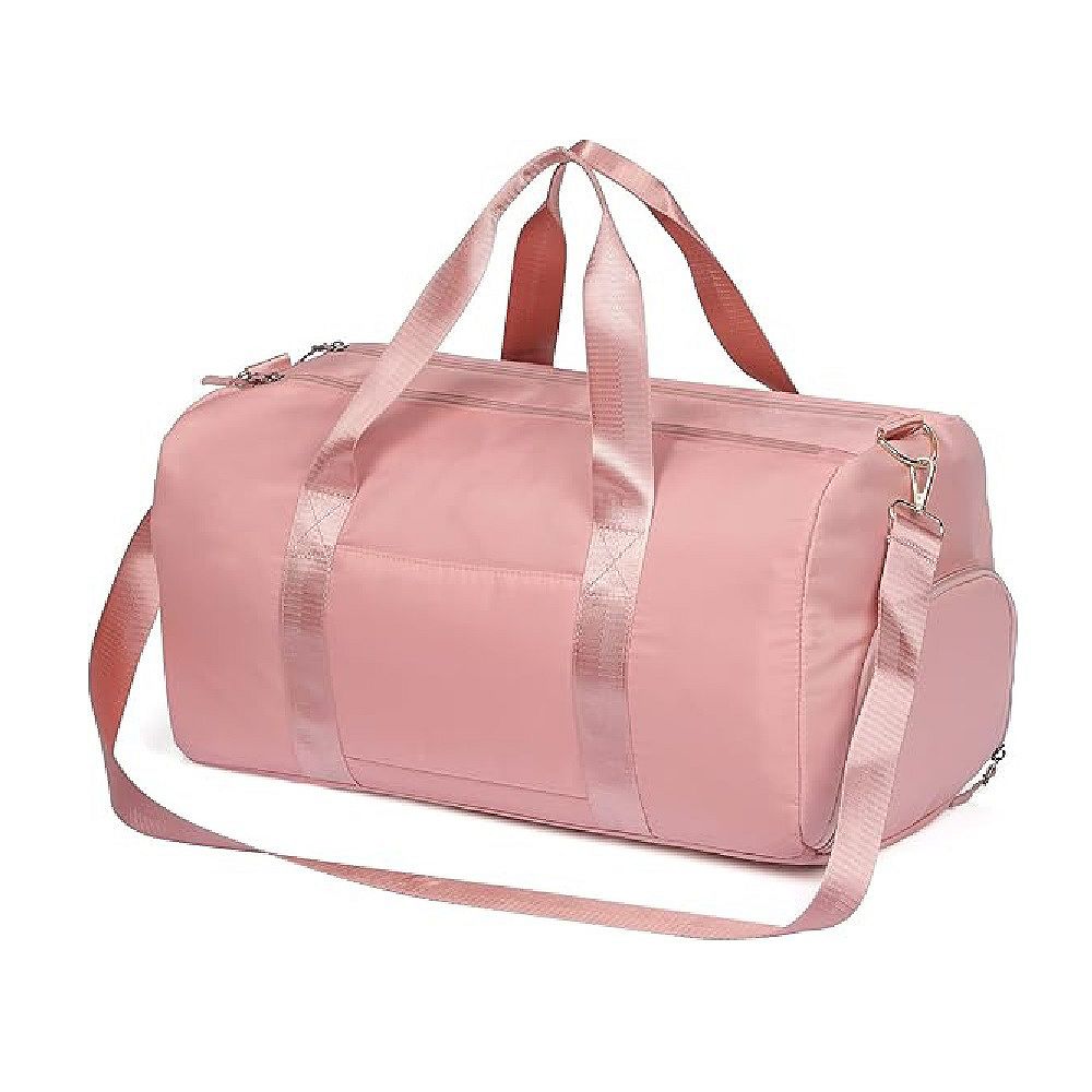 Sports Duffel Bag for Gym with Wet Pocket & Shoe Compartment, Overnight ...