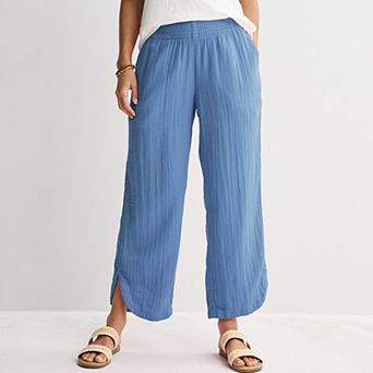 Women's Sonoma Goods For Life® Pull-On Guaze Ankle Pants