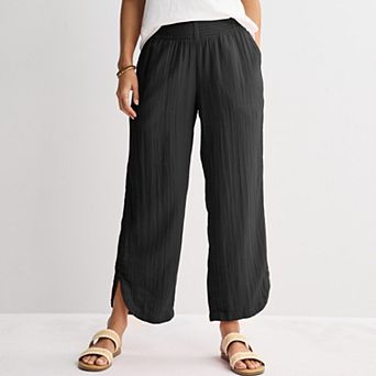 Women's Sonoma Goods For Life® Pull-On Guaze Ankle Pants