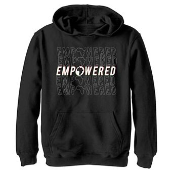 Girls' Empowered Africa Graphic Hoodie