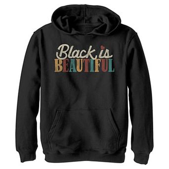 Girls' Black Is Beautiful Graphic Hoodie