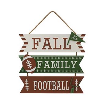Celebrate Together™ Fall Family Football Wall Decor