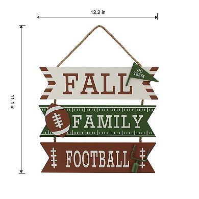 Celebrate Together™ Fall Family Football Wall Decor