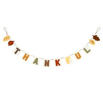 Celebrate Together™ Fall Thankful Cutout Felt Garland Wall Decor
