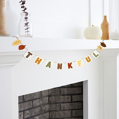 Celebrate Together™ Fall Thankful Cutout Felt Garland Wall Decor