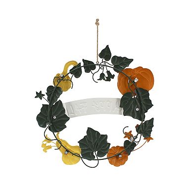Celebrate Together™ Fall Happy Fall Metal Wreath