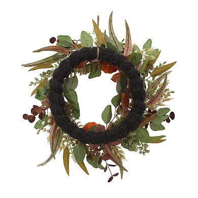 Celebrate Together™ Fall Pumpkins & Pomegranate Artificial Wreath