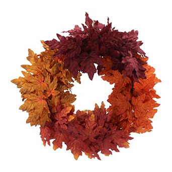 Celebrate Together™ Fall Ombre Leaves Artificial Wreath