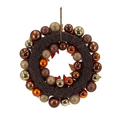 Celebrate Together™ Fall Pumpkin Bauble Wreath