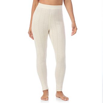 Women's Cuddl Duds® Cotton Pointelle Leggings