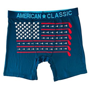 Men's American Classics Patriotic Novelty Boxer Briefs