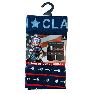 Men's American Classics Patriotic Novelty Boxer Briefs