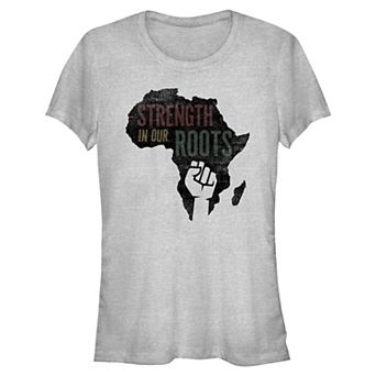 Juniors' SO® Strength In Our Roots Short Sleeve Graphic Tee
