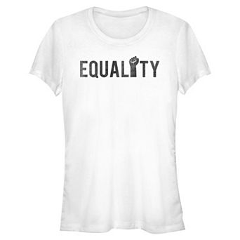 Juniors' SO® Equality Short Sleeve Crew Tee