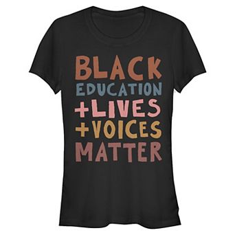 Juniors' SO® Education Short Sleeve Fitted Tee