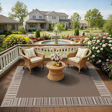 Striped Border Hallways Runner Rugs Washable Entryway Rug Runners