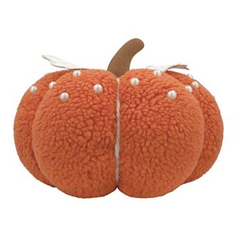 Celebrate Together™ Fall Beaded Sherpa Pumpkin Table Decor