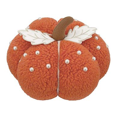 Celebrate Together™ Fall Beaded Sherpa Pumpkin Table Decor