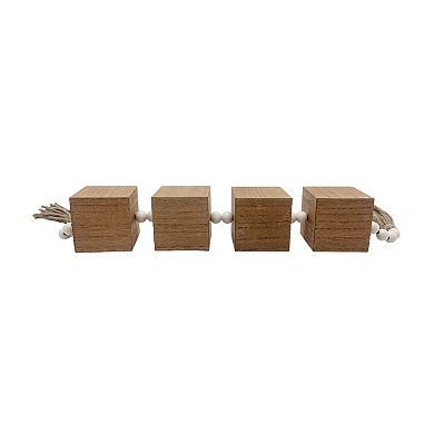 Celebrate Together™ Fall Wood Block Table Decor