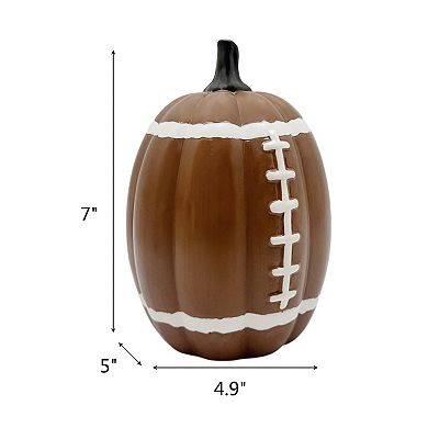 Celebrate Together™ Fall Ceramic Football Pumpkin Table Decor